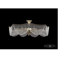 Люстра потолочная хрустальная Bohemia Crystal 77181/95 G