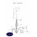 Подвесная люстра Lightstar ESEDRA 796156