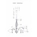 Подвесная люстра Lightstar Esedra 796159