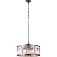 Светильник подвесной хрустальный Divinare VIVA 8001/02 SP-8