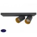 Светильник настенно-потолочный Lumien Hall КАЙЛ 8002/2W-BK-GD