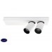 Светильник настенно-потолочный Lumien Hall КАЙЛ 8002/2W-WT-BK