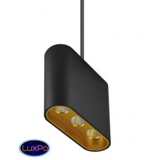 Люстра подвесная Lumien Hall ЭЛОЙ 8004/3P-BK-GD