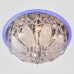 Люстра потолочная со светодиодной подсветкой Eurosvet Disco 80100/8 хром/голубой