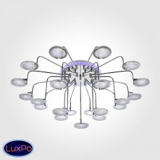 Люстра потолочная со светодиодной подсветкой Eurosvet Spider 80109/21 хром
