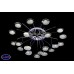 Люстра потолочная со светодиодной подсветкой Eurosvet Spider 80109/21 хром
