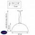 Подвесной светильник Lightstar Cupola 803014