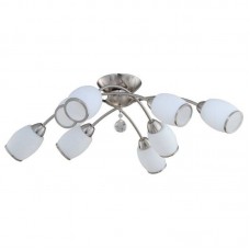Люстра IDLamp 804/8PF-Whitechrome