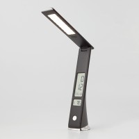 Светодиодная настольная лампа с часами Elektrostandard 80504/1 черный a043047