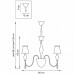 Люстра потолочная Lightstar Escica (Simple Light) 806080