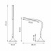 Лампа настольная светодиодная Lightstar Muro (Simple Light) 808916