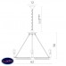 Подвесная люстра Divinare PAULA 8108/01 LM-6