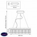 Люстра подвесная Lightstar NIBBLER 812126 Люстра подвесная Lightstar NIBBLER 812126