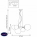 Светильник подвесной Lightstar Globo 815051