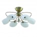 Люстра IDLamp(Perlite) 818/6PF-Oldbronze