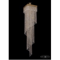 Люстра потолочная Bohemia Crystal Gold 8317/30-140/G/Drops