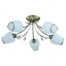 Люстра IDLamp 834/5PF-Oldbronze