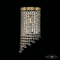 Бра хрустальное Bohemia Crystal 83401BL/15IV-33 G Balls