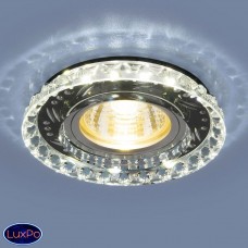 Точечный встраиваемый светодиодный светильник Elektrostandard 8351 MR16 CL/BK прозрачный/черный a036611