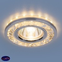 Точечный встраиваемый светодиодный светильник Elektrostandard 8355 MR16 CL/CH прозрачный/хром a037508