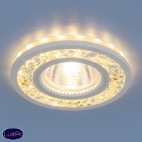Точечный встраиваемый светодиодный светильник Elektrostandard 8355 MR16 CL/WH прозрачный/белый a037507