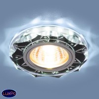 Точечный встраиваемый светодиодный светильник Elektrostandard 8356 MR16 CL/BK прозрачный/черный a036613