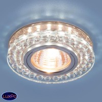 Точечный встраиваемый светодиодный светильник Elektrostandard 8381 MR16 CL/GC прозрачный/тонированный a036603