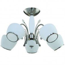 Люстра IDLamp 842/5PF-Whitechrome