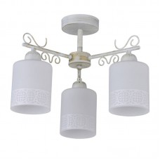 Люстра IDLamp(Ileria ) 848/3PF-Whitepatina