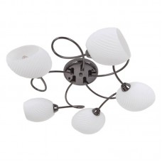 Люстра IDLamp(Elda) 853/5PF-Blackchrome