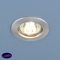Точечный встраиваемый светильник Elektrostandard 863 MR16 SCH хром сатинированный a030073