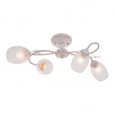 Люстра IDLamp(Julia ) 874/4PF-Whitepatina