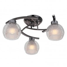 Люстра IDLamp(Elezaveta) 875/3PF-Darkchrome