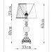Лампа настольная Divinare Platea 8820/09 TL-1