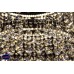 Люстра подвесная светодиодная с хрусталем Eurosvet Royal 90050/3 хром