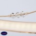 Люстра потолочная светодиодная Eurosvet Twist 90054/8 золото