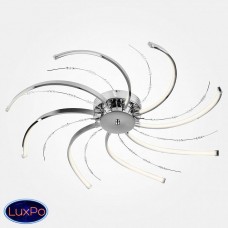 Люстра потолочная светодиодная Eurosvet Twist 90054/8 хром