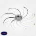 Люстра потолочная светодиодная Eurosvet Twist 90054/8 хром