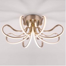 Потолочный светодиодный светильник Eurosvet Lilium 90079/8 сатин-никель