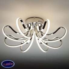 Люстра потолочная светодиодная Eurosvet Lilium 90079/8 хром