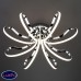 Люстра потолочная светодиодная Eurosvet Lilium 90079/8 хром