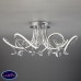 Люстра потолочная Eurosvet Irvine 90106/7 хром 97W
