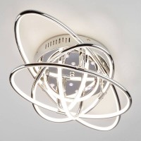 Светильник потолочный с подсветкой Eurosvet Jupiter 90132/9 хром 82W