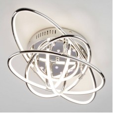 Светильник потолочный с подсветкой Eurosvet Jupiter 90132/9 хром 82W