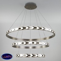 Светильник подвесной Eurosvet Chain 90163/3 сатин-никель