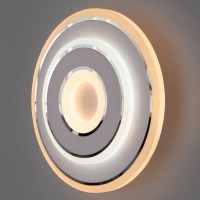 Светильник настенный Eurosvet Contorni 90185/1 белый/хром