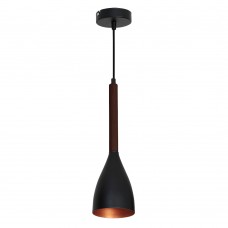 Подвесной светильник Luminex MUZA BLACK/GOLD DARK WOOD 9159