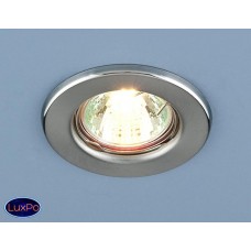 Точечный встраиваемый светильник Elektrostandard 9210 MR16 SCH хром сатинированный a030079