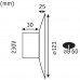 Встраиваемый настенный светильник Paulmann Wall Downlight 92926