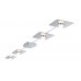 Комплект из 4 светодиодных накладных светильника и трансформатора PAULMANN POWERPAD SET 95224